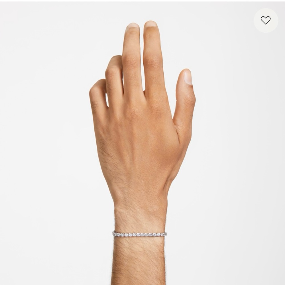 Swarovski Crystal by Touchstone 7.5” Matrix Ice Bracelet White Ice NEW!